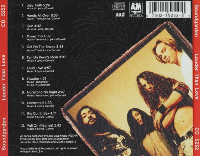 Album Back Cover