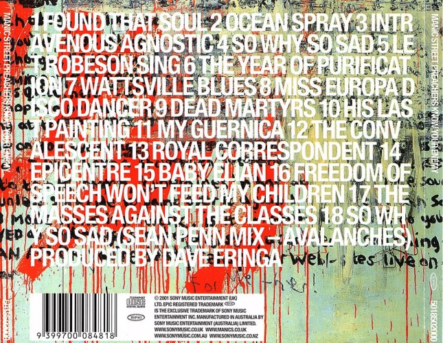 Album Back Cover