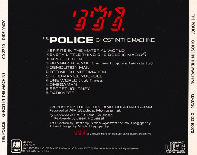 Album Back Cover