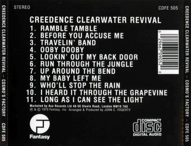 Album Back Cover