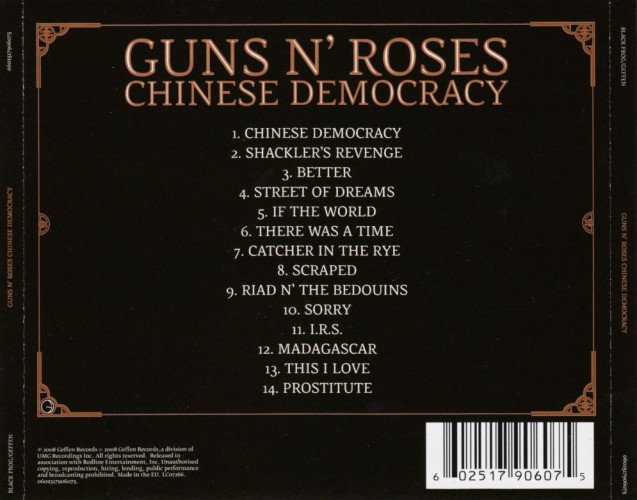Album Back Cover