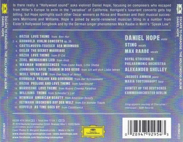 Album Back Cover