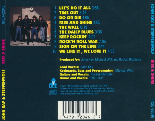 Album Back Cover