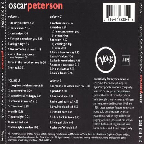 Album Back Cover