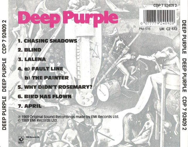 Album Back Cover