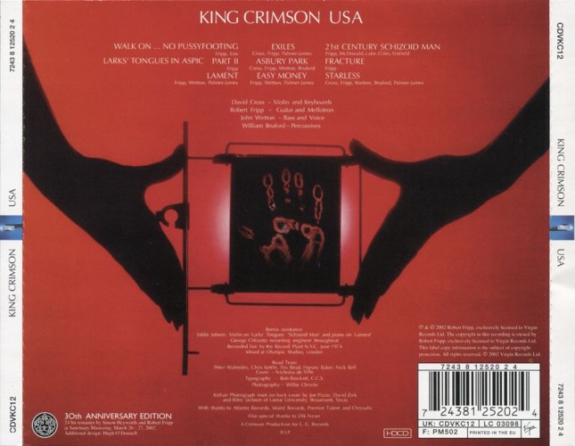 Album Back Cover