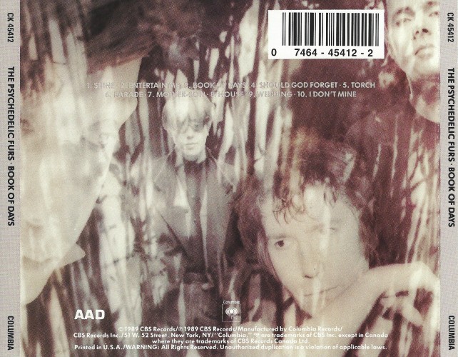 Album Back Cover