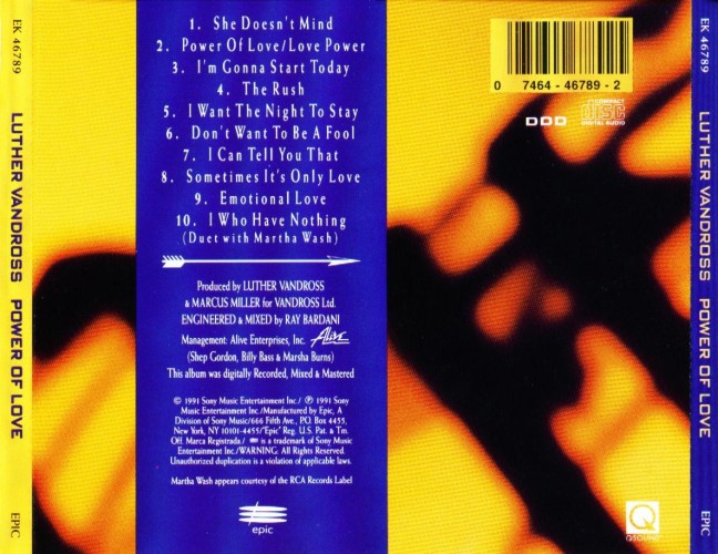 Album Back Cover
