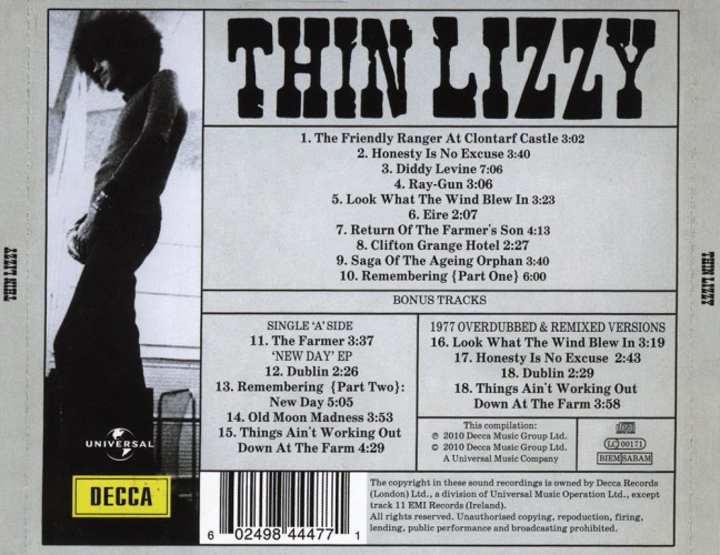 Album Back Cover