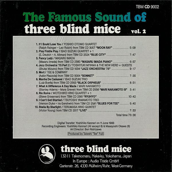 Various Artists - The Famous Sound Of Three Blind Mice Vol. 2