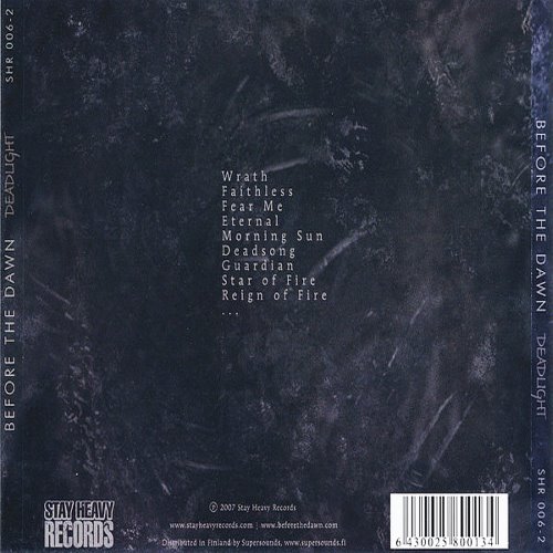Album Back Cover