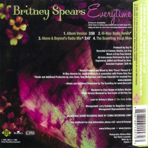 Album Back Cover
