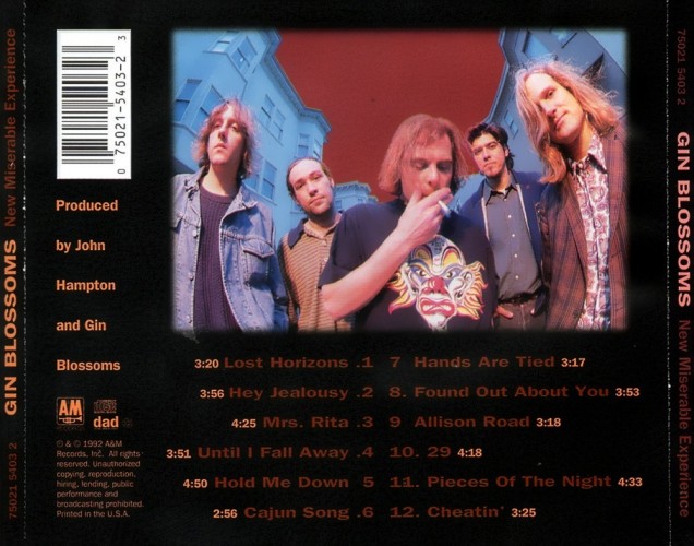 Album Back Cover