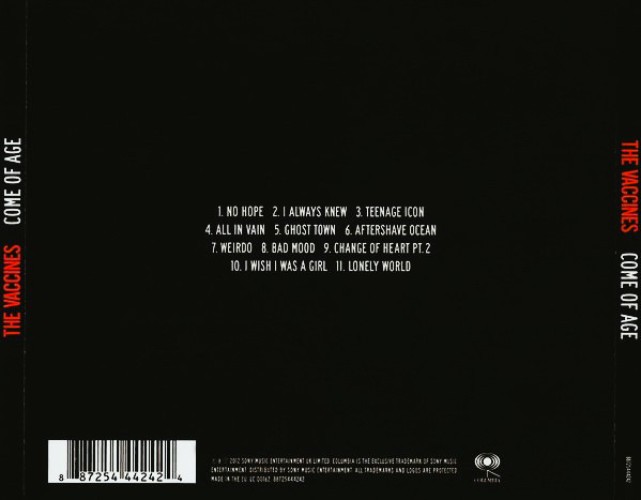 Album Back Cover