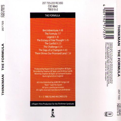 Album Back Cover