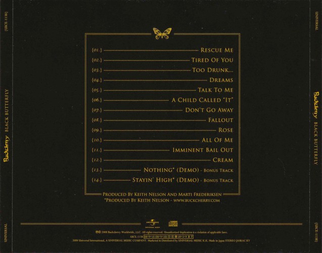 Album Back Cover