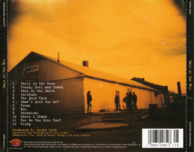 Album Back Cover