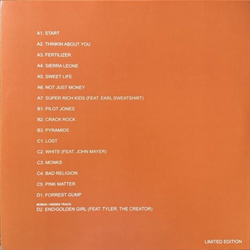 Album Back Cover