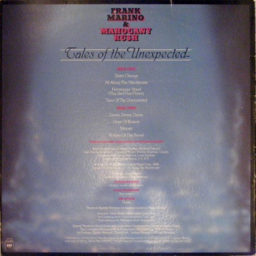 Album Back Cover