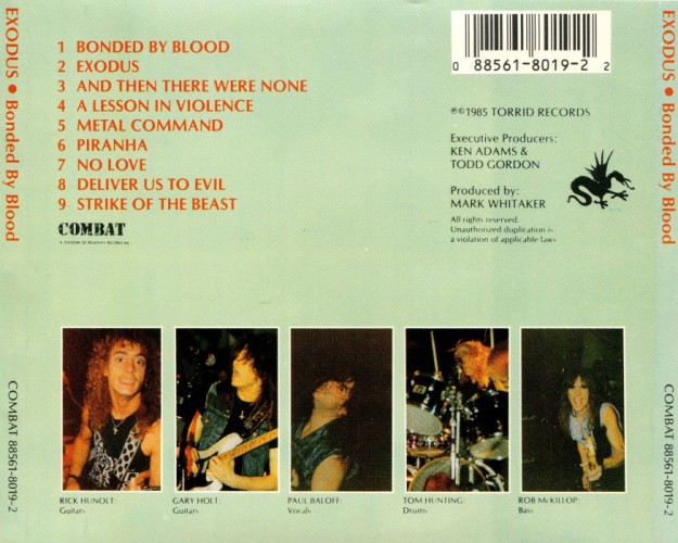 Album Back Cover