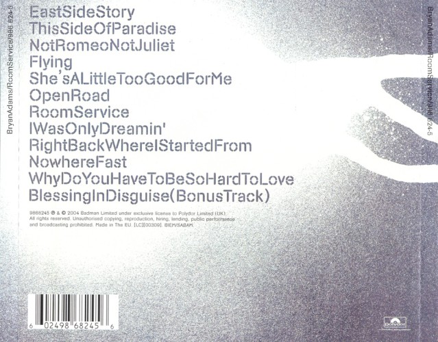 Album Back Cover