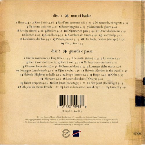 Album Back Cover