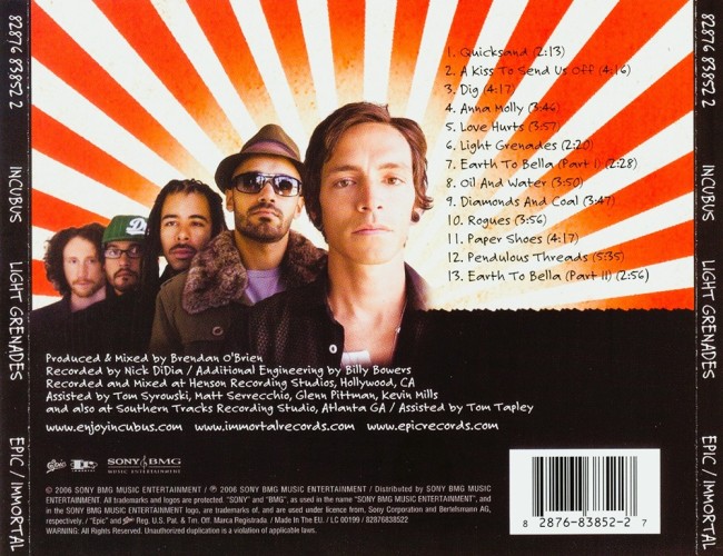 Album Back Cover