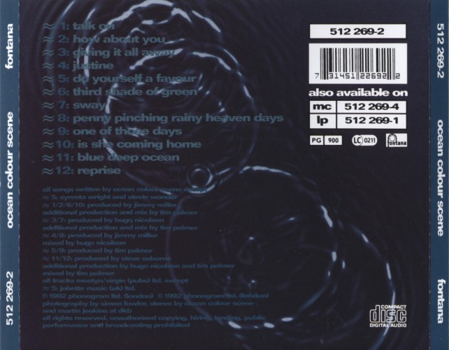 Album Back Cover