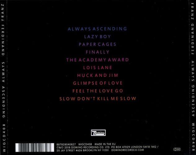 Album Back Cover