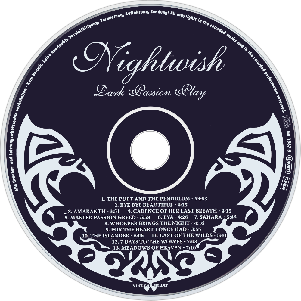 Nightwish Dark Passion Play In English TheAudioDB Nightwish Dark Passion Play In English TheAudioDB