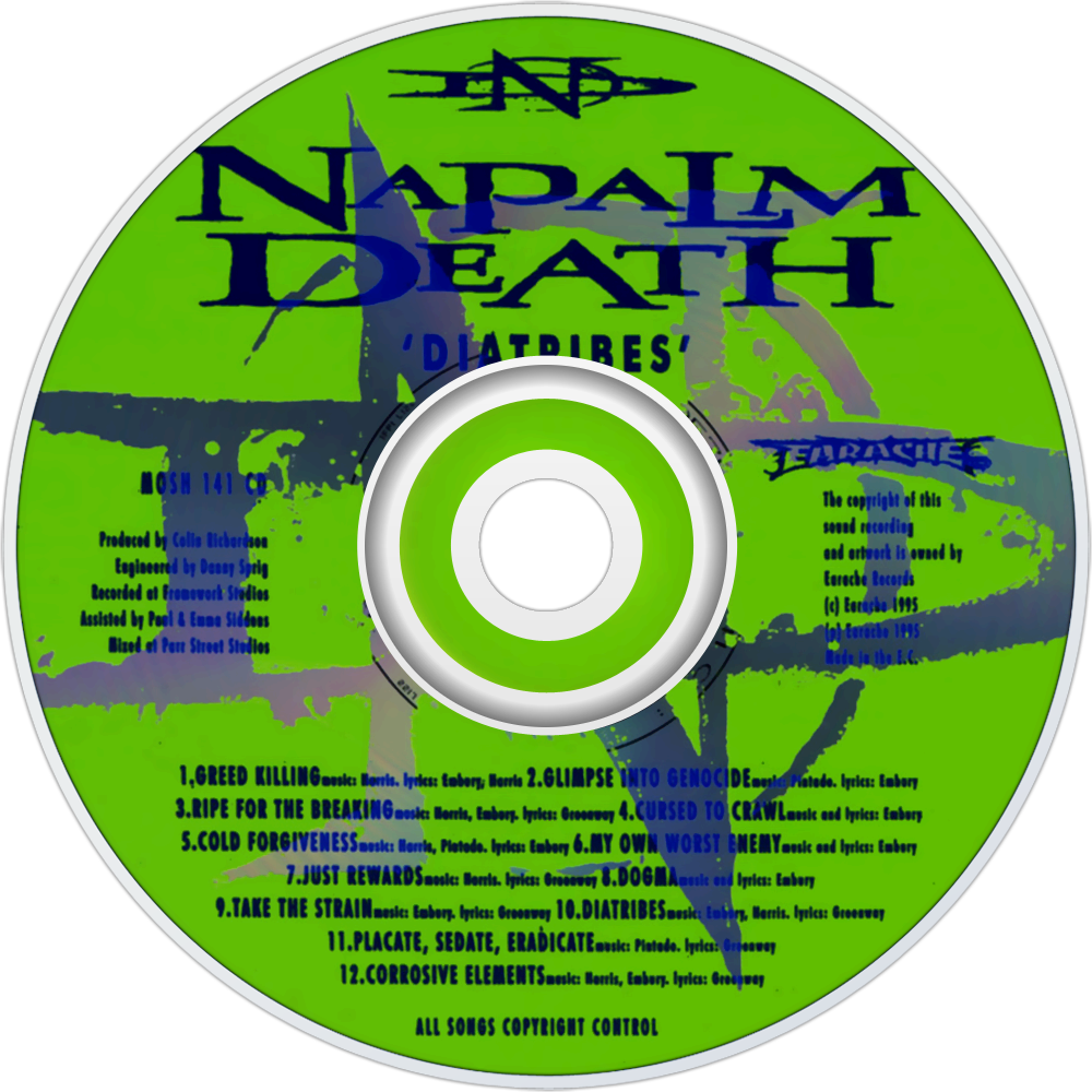 Napalm Death - Diatribes | TheAudioDB.com