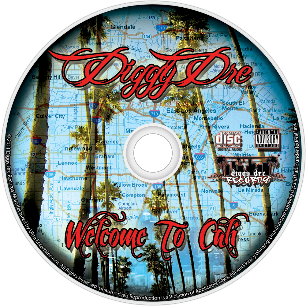 Diggy Dre - Welcome To Cali in English | TheAudioDB.com