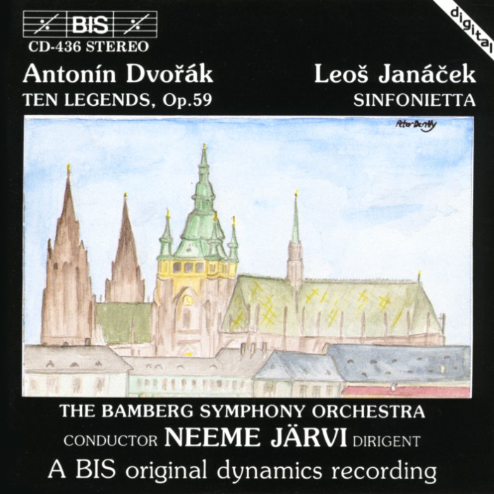 Dvořák: Ten Legends, op. 59 / Janáček: Sinfonietta cover