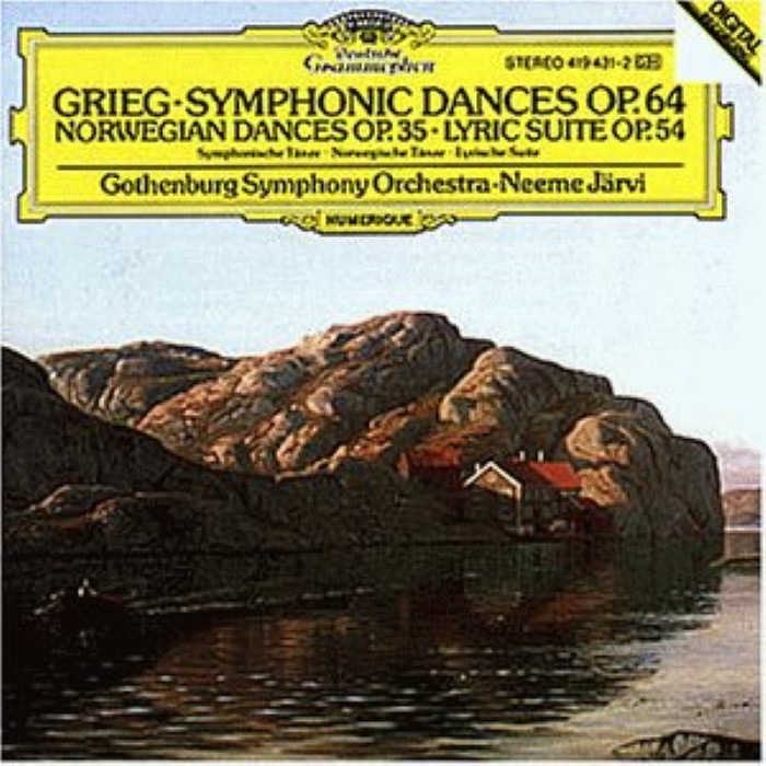 Symphonic Dances, op. 64 / Norwegian Dances, op. 35 / Lyric Suite, op. 54 cover