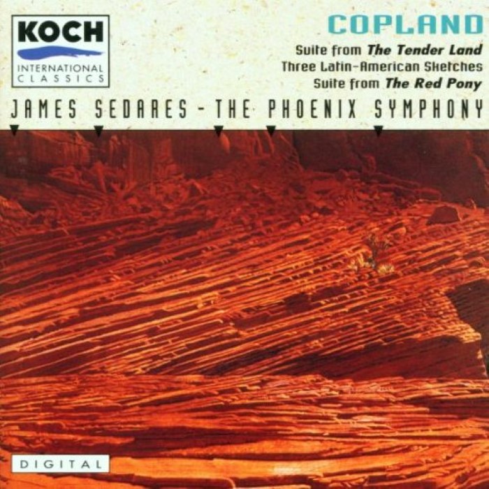 Suite From "The Tender Land"; 3 Latin-American Sketches; Suite From "The Red Pony" cover