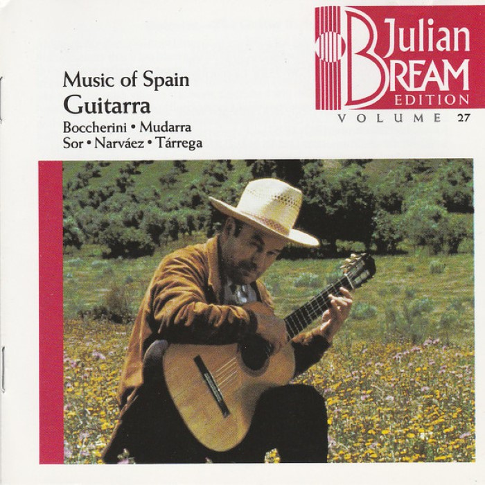 Julian Bream Edition, Volume 27: Music of Spain, Guitarra cover