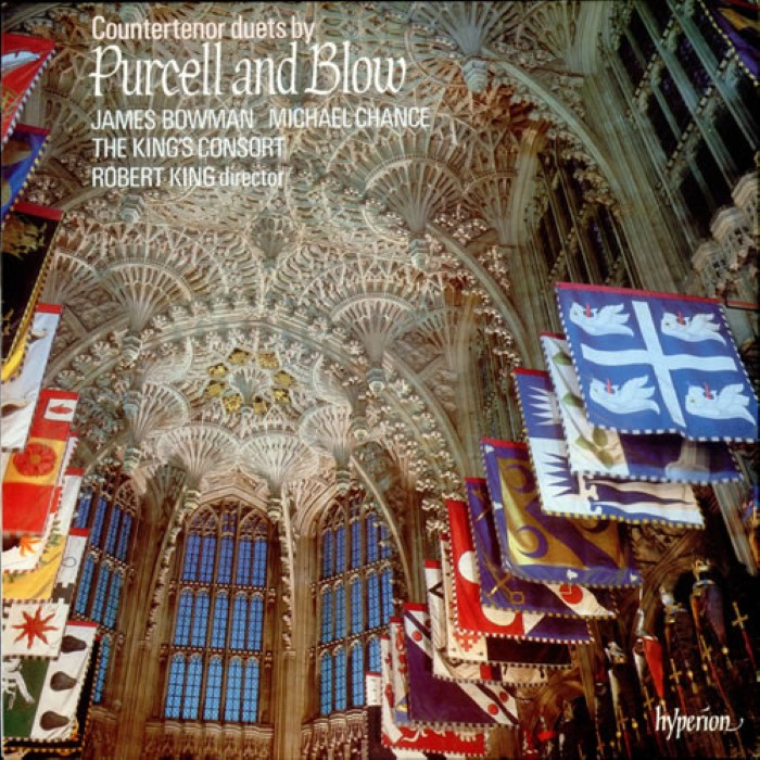 Countertenor duets by Purcell and Blow cover