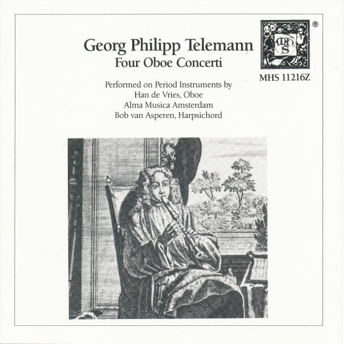 Four Oboe Concerti cover