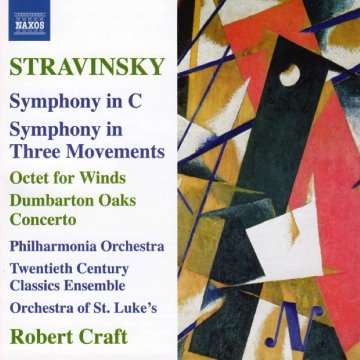 Symphony in C / Symphony in Three Movements / Octet for Winds / Dumbarton Oaks Concerto album thumb