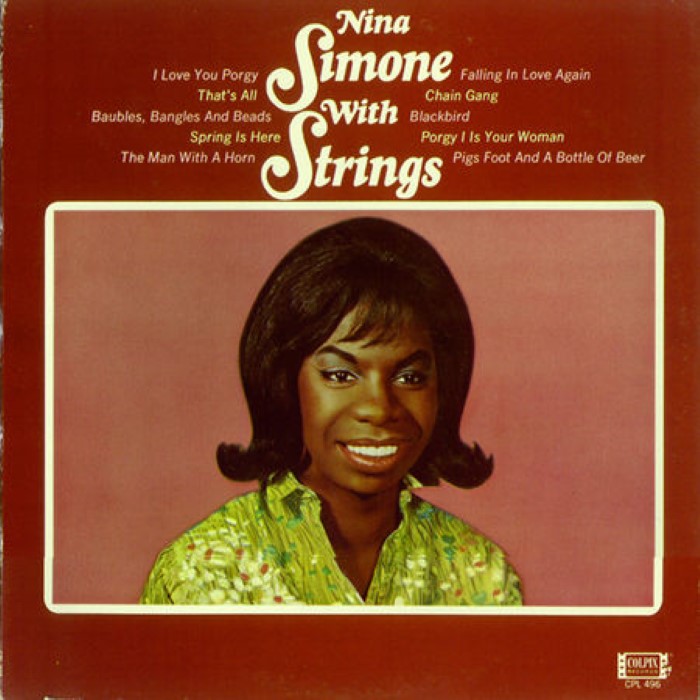 Nina Simone With Strings cover