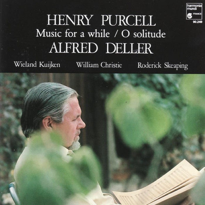 Music for a While. Songs (Alfred Deller) cover