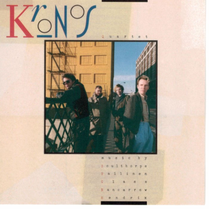 Music by Sculthorpe, Sallinen, Glass, Nancarrow, and Hendrix (Kronos Quartet) cover