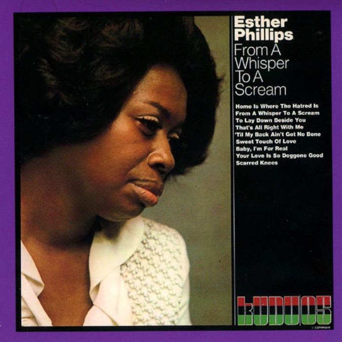 Esther Phillips - From a Whisper to a Scream Vinyl Cover