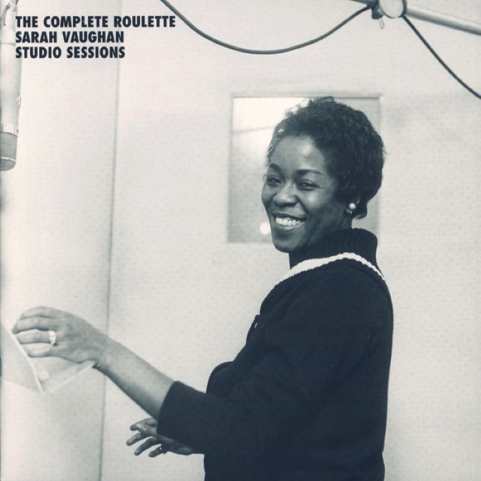 The Complete Roulette Sarah Vaughan Studio Sessions cover