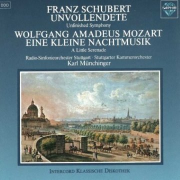 Franz Schubert: Unvollendete / Wolfgang Amadeus Mozart: Eine kleine Nachtmusik album thumb