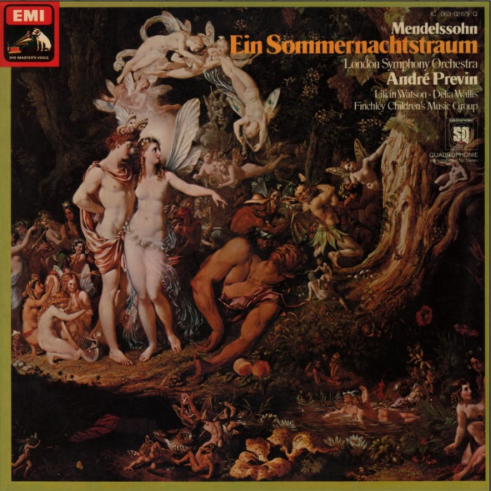 A Midsummer Night's Dream (London Symphony Orchestra and Finchley Children's Music Group feat. conductor: André Previn) cover