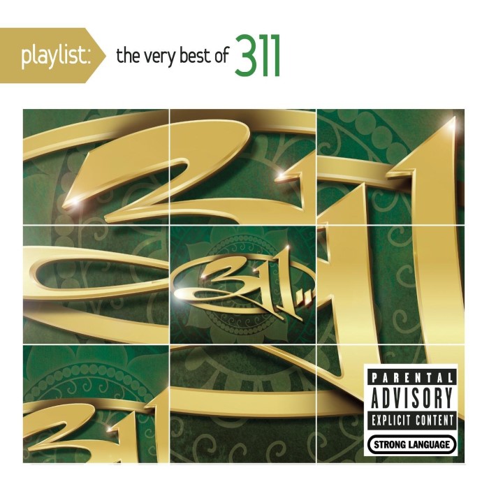 Playlist: The Very Best of 311 cover