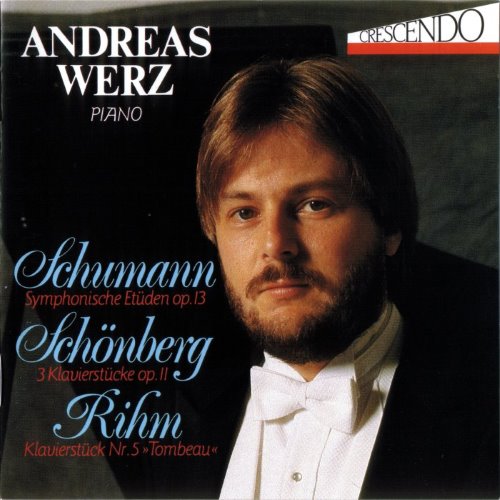 Schumann: Symphonische Etüden, op. 13 / Schönberg: 3 Klavierstücke, op. 11 / Rihm: Klavierstück Nr. 5 »Tombeau« album thumb