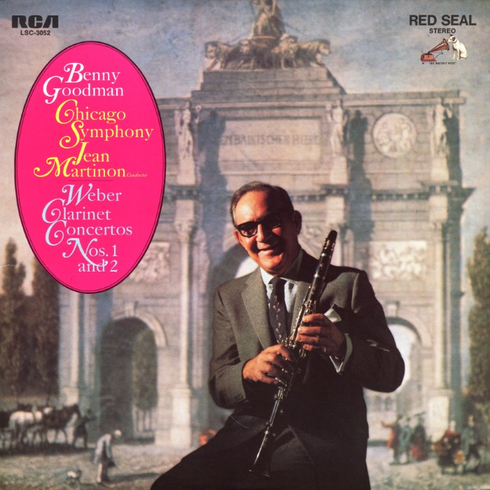 Weber and Nielsen Clarinet Concertos - Chicago Symphony Orchestra cover