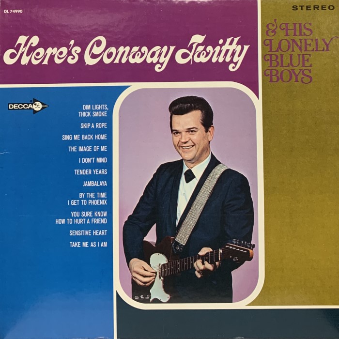 Here's Conway Twitty and His Lonely Blue Boys cover